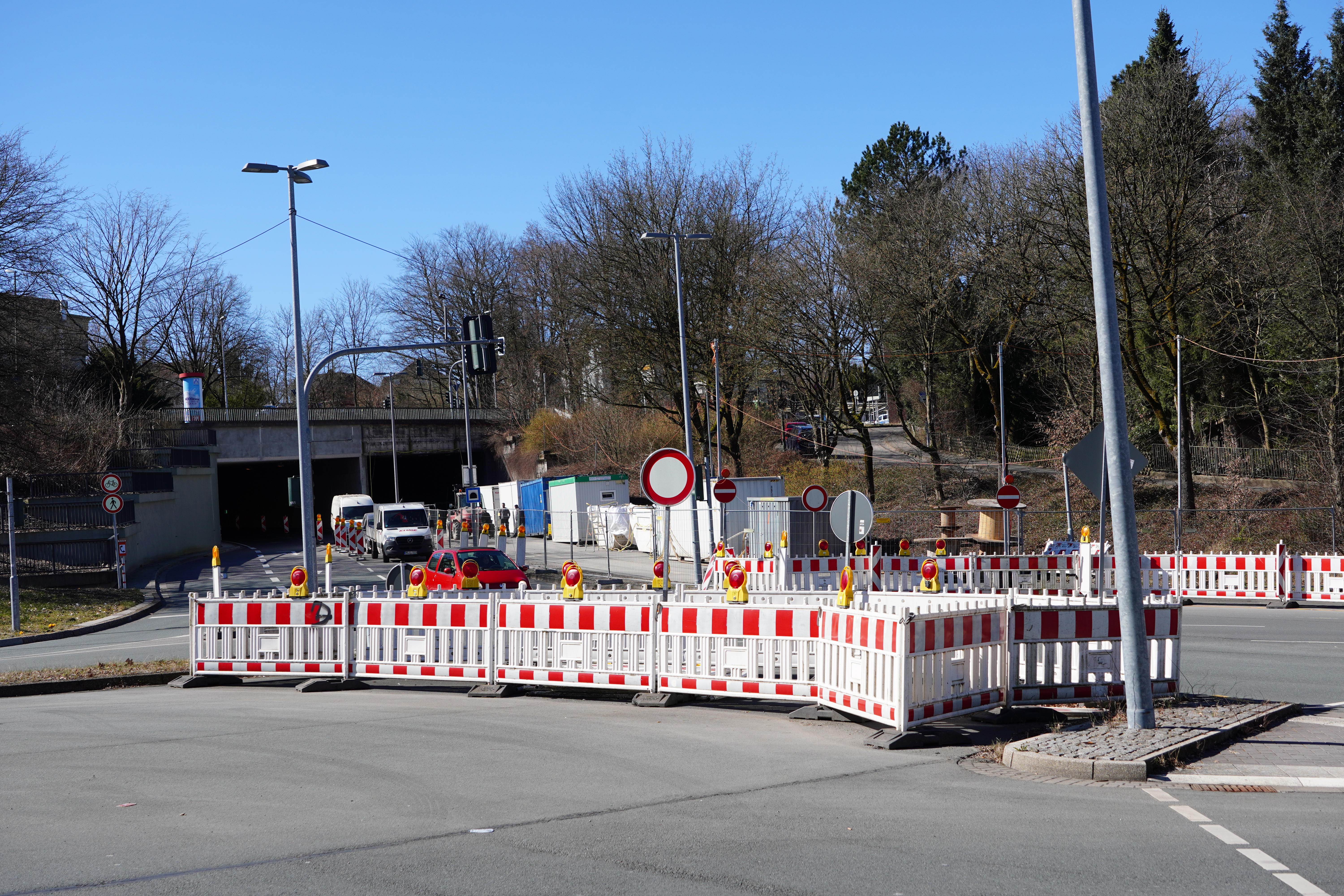 Lüdenscheid Tunnelsperrung 23