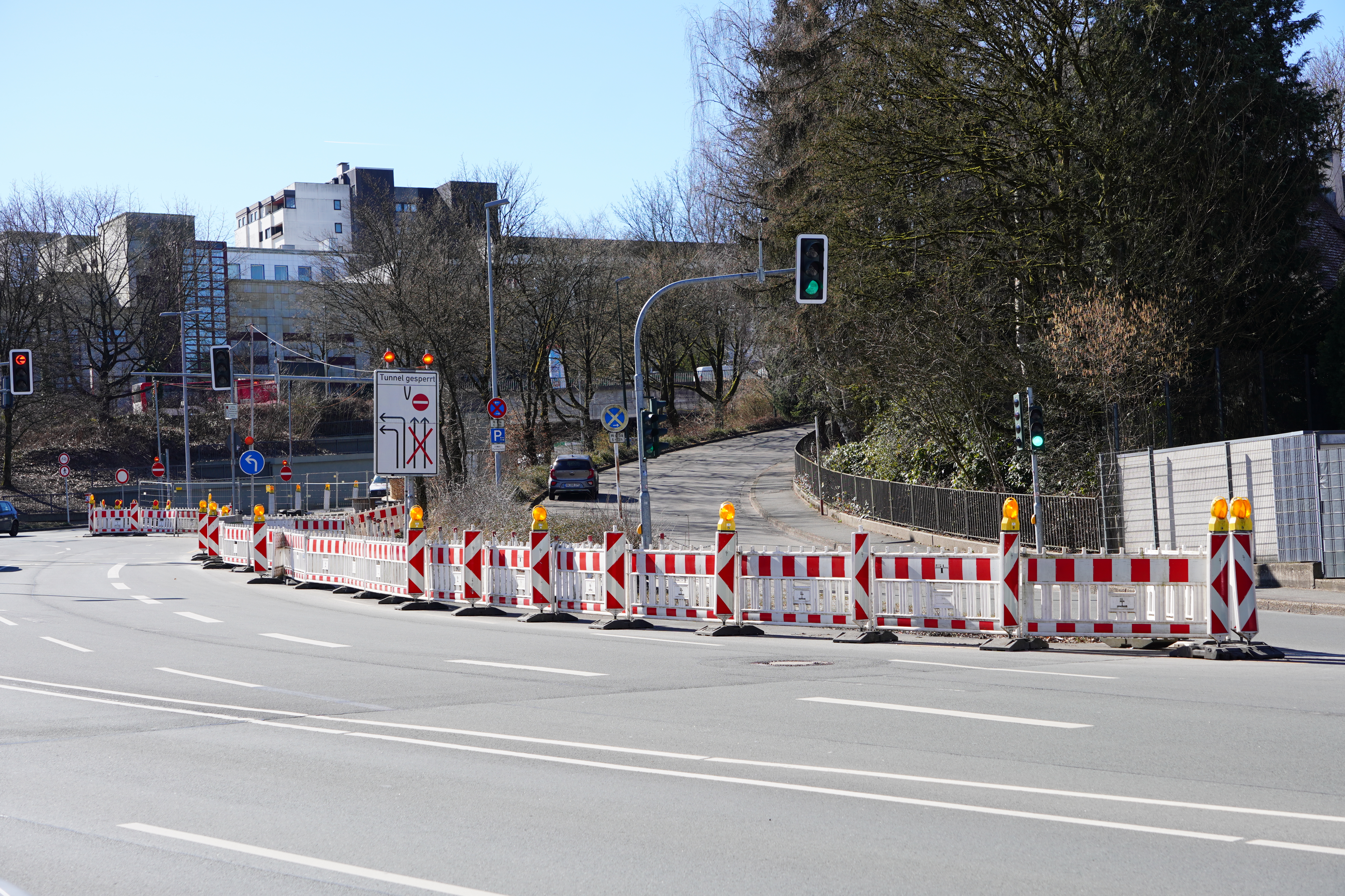 Lüdenscheid Tunnelsperrung 26