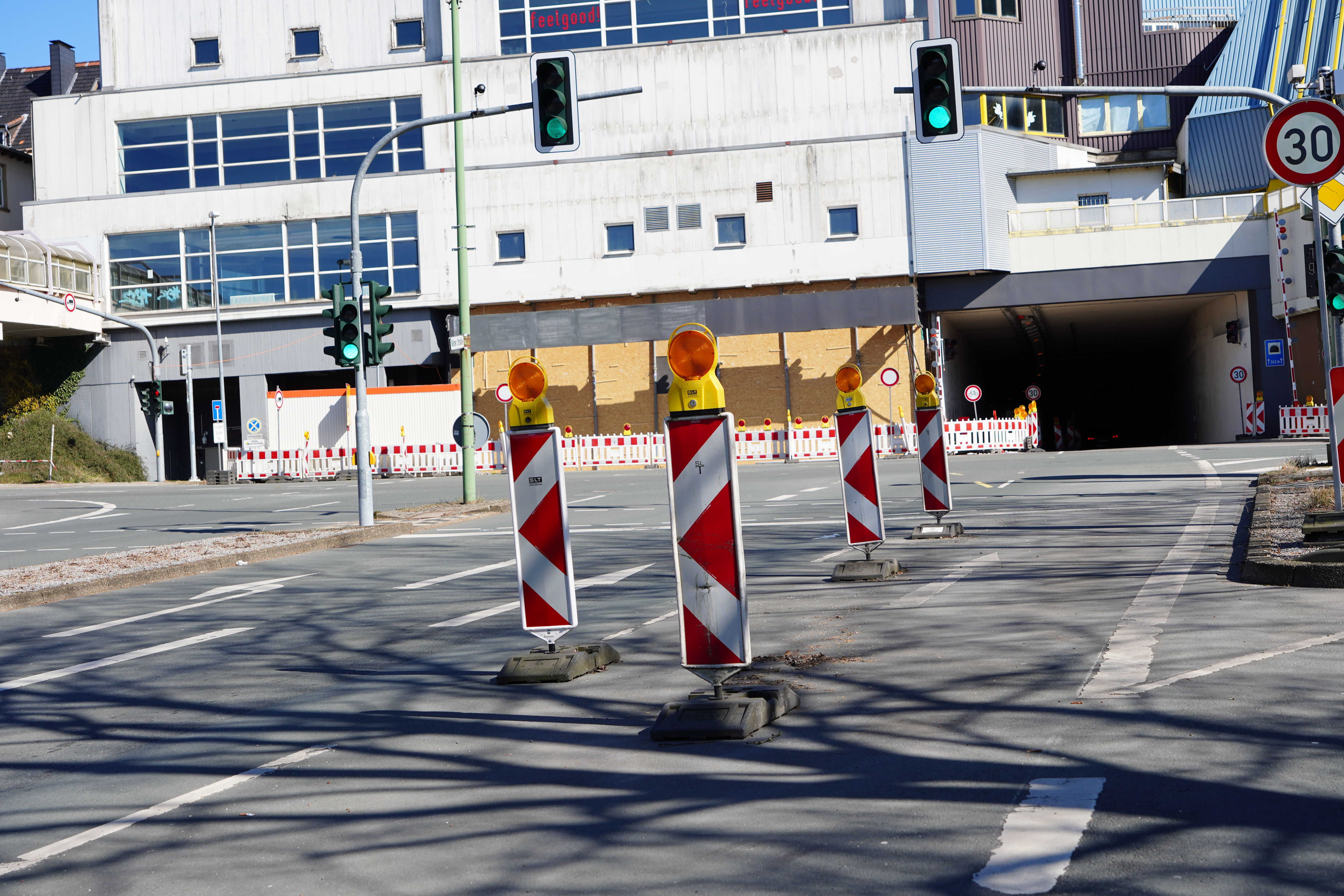 Lüdenscheid Tunnelsperrung 62