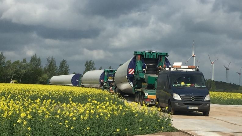 Windpark in Thüringen